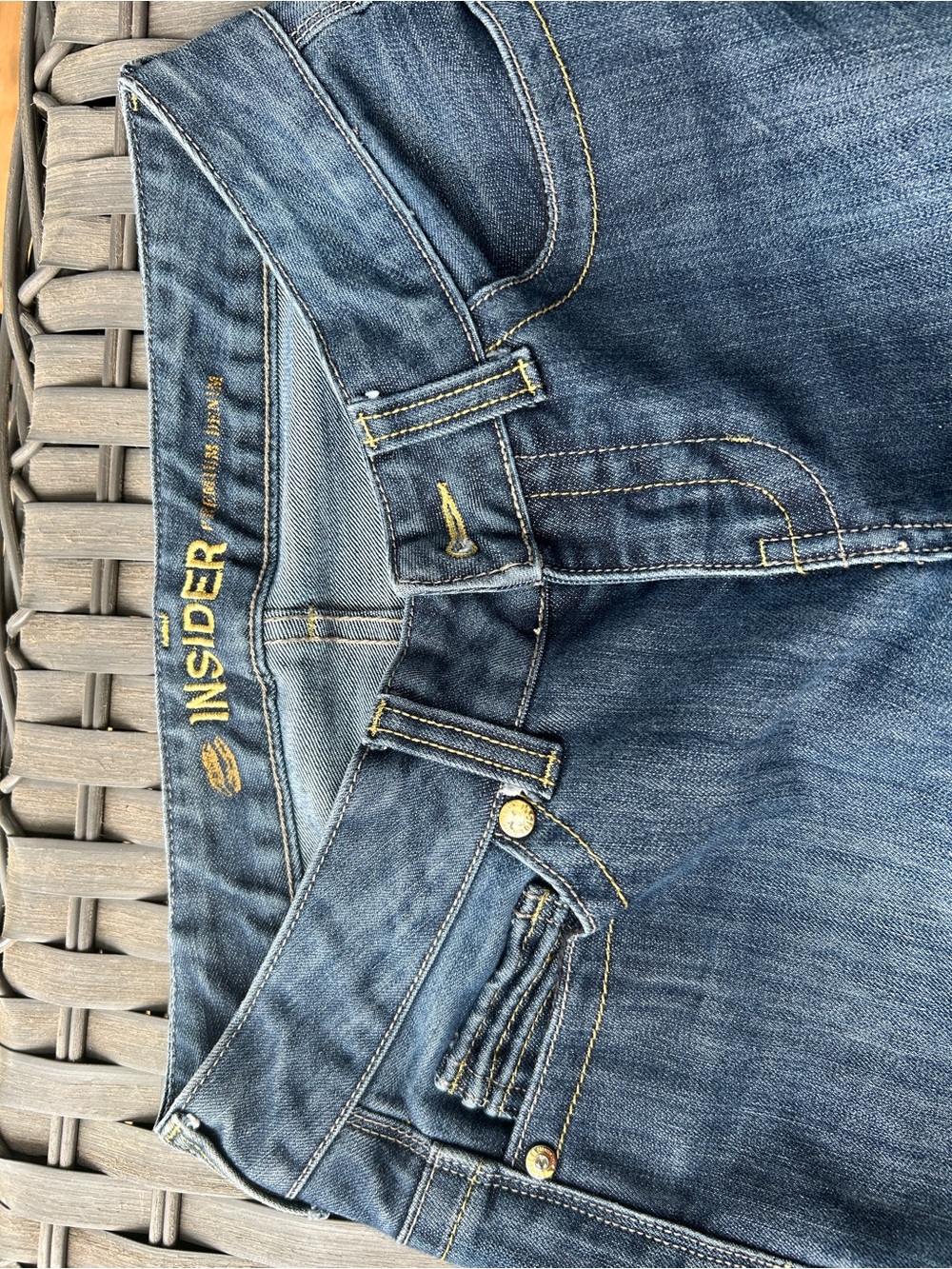 Women's Boot Cut Jeans — Dark Blue